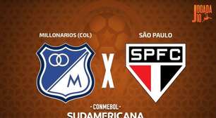 Millonarios x São Paulo, AO VIVO, com a Voz do Esporte, às 20h