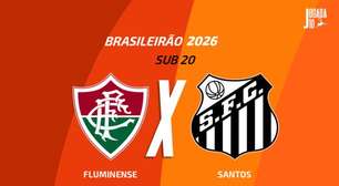 Fluminense x Santos (sub-20): onde assistir, escalações e arbitragem