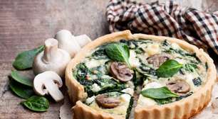 Quiche vegetariana: 3 receitas práticas e saudáveis para o jantar