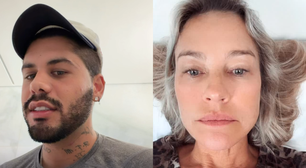 Zé Felipe sai em defesa de Virgnia Fonseca em novo post e ataca Luana Piovani: 'Sua suja'