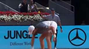 Raquete destruída por João Fonseca após ponto perdido em Madri custa cerca de R$ 3 mil