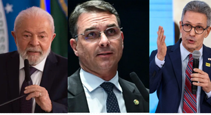 Atlas/Bloomberg: Lula lidera no primeiro turno e empata com Flávio e Zema no segundo turno