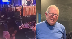 Homem flagrado comendo durante ataque a tiros em jantar com Trump explica reação: 'Estava assistindo'