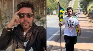 Ex-genro de Leonardo inicia caminhada até Brasília por ambulantes