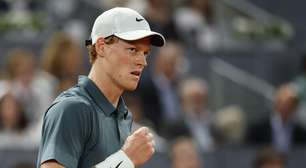 Sinner bate algoz de João Fonseca, segue fulminante em 2026 e avança à semi no Madrid Open