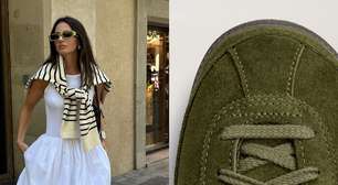 Os novos Adidas Gralfy que ofuscam os Samba: largos, leves e num lindo verde matcha, totalmente na moda