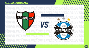 Palestino x Grêmio: prováveis escalações, arbitragem, onde assistir e retrospecto