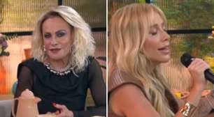 ESNOBOU? Ana Maria Braga solta a mão de Luiza Possi ao vivo e cena viraliza: 'A cara dela...'