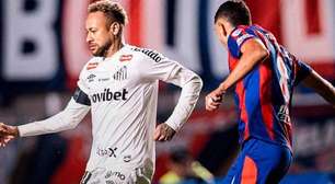 Com Neymar em campo, Santos empata com San Lorenzo na Argentina