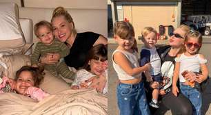 Virginia Fonseca posta foto com filhos e agradece apoio após briga com Piovani: 'Nunca recebi tanto amor'
