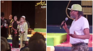 Daniela Mercury acusa Edson Gomes de violência contra esposa em premiação e cantor rebate: 'Quero que ela prove'