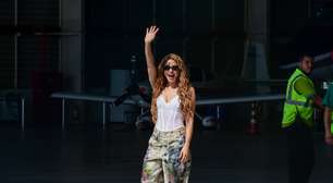 Shakira chega ao Rio para megashow na Praia de Copacabana; veja fotos