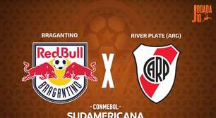 Bragantino x River Plate: onde assitir, escalação e arbitragem