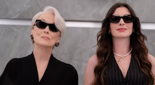 'O Diabo Veste Prada 2' traz de peças curingas a chapéu bucket nos figurinos de Miranda e Andy
