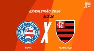 Bahia x Flamengo (Sub-20): onde assistir, escalações e arbitragem