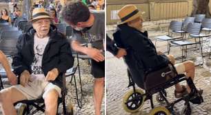 O que aconteceu? Tonico Pereira aparece em cadeira de rodas em sessão especial no Rio