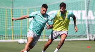 Palmeiras inicia preparação para enfrentar o Santos com Paulinho