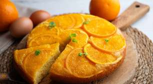Nem açúcar, nem farinha de trigo: esse bolo de laranja é perfeito para um café da manhã leve e gostoso