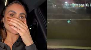 Ex-bailarina do Faustão sofre tentativa de assalto após tiro atingir carro blindado em SP