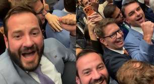 Com gritos de 'liberdade', oposição faz festa após derrubada do veto de Lula ao PL da Dosimetria