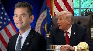 Trump faz piada com orelha de diretor da Nasa ao receber astronautas na Casa Branca: 'Superaudição'