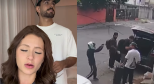 Vídeo: Ex-Fazenda é assaltada com arma apontada: 'Só pensei no meu filho'