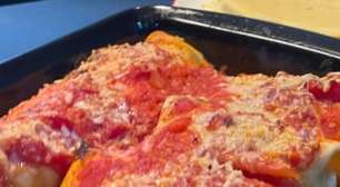 Panqueca de carne que aprendi com a nonna, muito saborosa