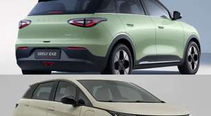 Geely EX2 desbanca BYD Dolphin Mini com porte de SUV médio como o Toyota Corolla Cross