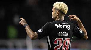 Adson celebra fim de jejum e valoriza vitória do Vasco na Sul-Americana