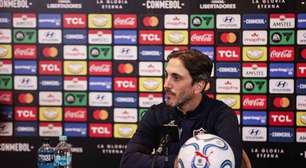 Zubeldía, após a derrota: "Não se preocupem: vamos nos classificar na Libertadores"