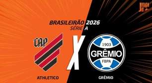 Athletico x Grêmio: onde assistir, escalações e arbitragem
