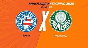 Bahia x Palmeiras (Feminino): onde assistir, escalações e arbitragem