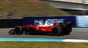 Charles Leclerc domina o treino livre para o GP de Miami de F1