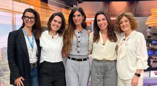 Novo 'Bom Dia Brasil' é bem mais feminino do que na estreia há 43 anos