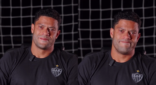 Hulk chora em vídeo de despedida à torcida do Atlético-MG: 'Um pedaço da minha vida'