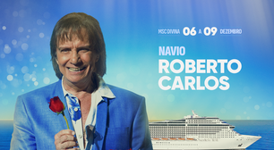 Roberto Carlos: o luxo do novo cruzeiro 2026