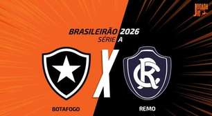 Botafogo x Remo: onde assistir, escalações e arbitragem