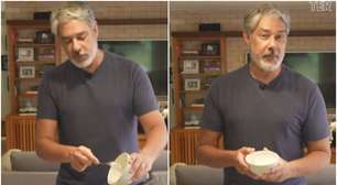 William Bonner ensina receita do 'melhor brigadeiro do mundo' após estreia como repórter do Globo Repórter