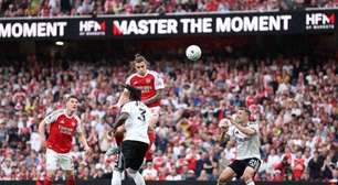 Arsenal vence o Fulham e segue firme na briga pelo título da Premier League