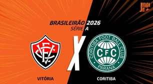 Vitória x Coritiba, AO VIVO, com a Voz do Esporte, às 17h