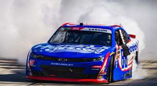 NASCAR: Kyle Larson vence corrida da O'Reilly Series no Texas