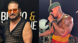Marrone brinca após visual inspirado em Léo Santana viralizar: 'Foi culpa minha'