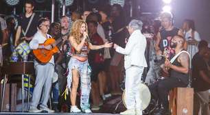 Maria Bethânia canta com Shakira em passagem de som em Copacabana