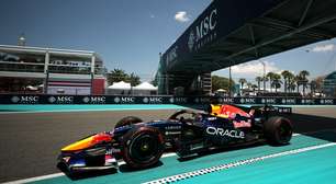 F1: Verstappen sofre com freios e reclama de eixo traseiro em Miami
