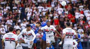 São Paulo é castigado no fim e cede empate ao Bahia em Bragança Paulista