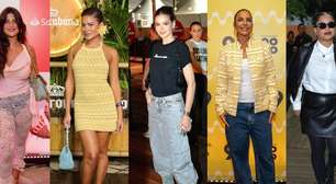 Show da Shakira em Copacabana: famosas apostam em looks com transparência, crochê e ousadia com recortes. Veja +20 fotos de Camila Queiroz, Bella Campos e mais!