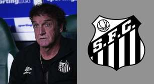 Coletiva Santos: Cuca dispara sobre atuação no clássico "transformar desempenho em vitórias"