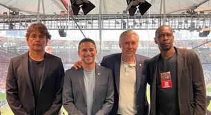 Ancelotti marca presença em Flamengo x Vasco, no Maracanã