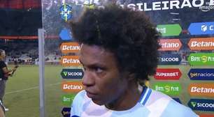Willian valoriza ponto do Grêmio em Curitiba: "Não é fácil jogar aqui"