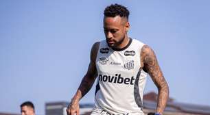 Neymar se irrita com Robinho Jr. e dá uma rasteira em jovem do Santos